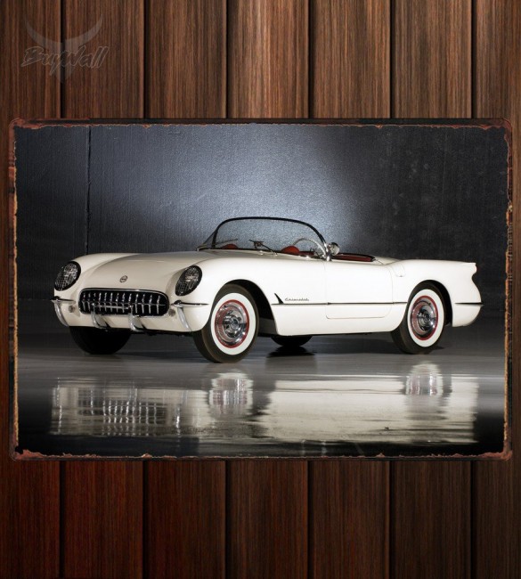 Металлическая табличка Corvette C1 190